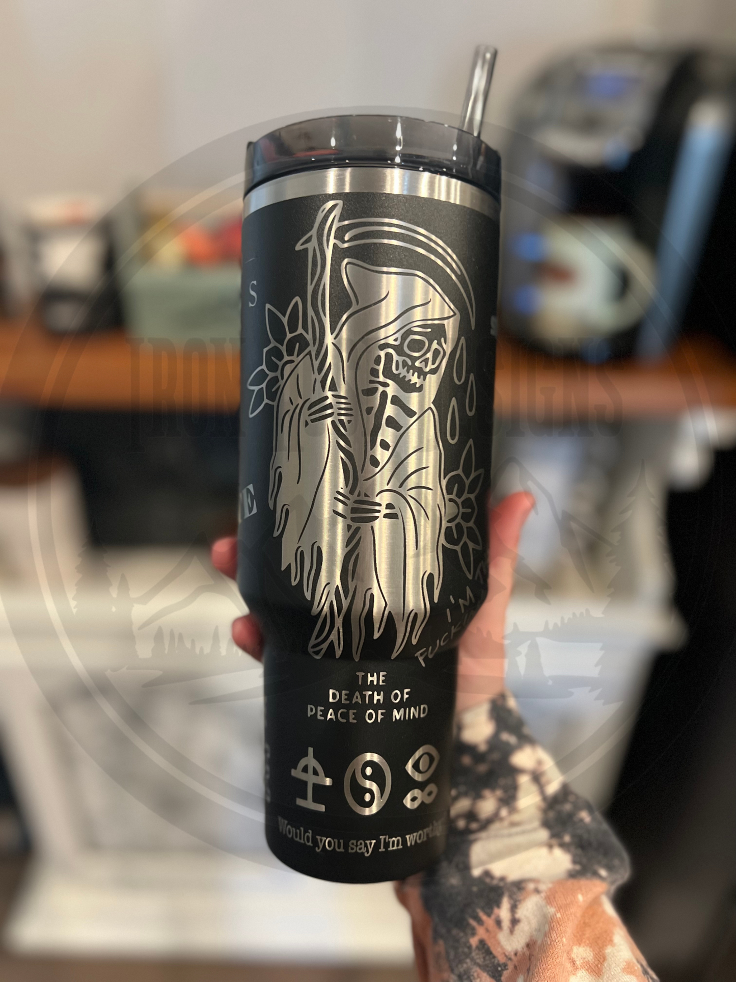Inspired Bad Omens Tumbler