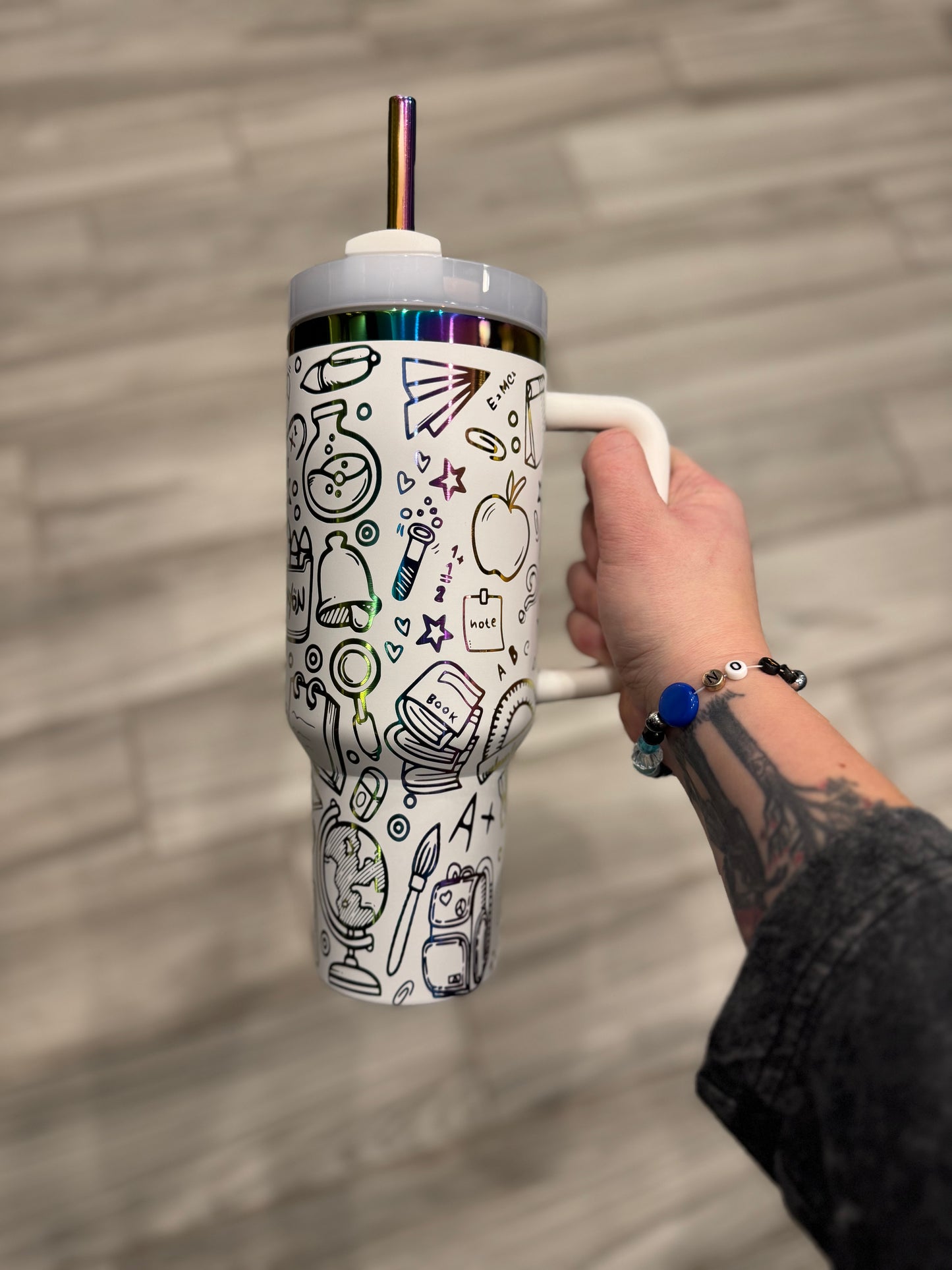 Teacher Doodle Tumbler