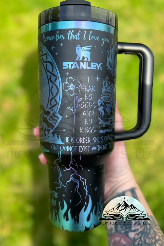 Book of Azrael Licensed Tumbler