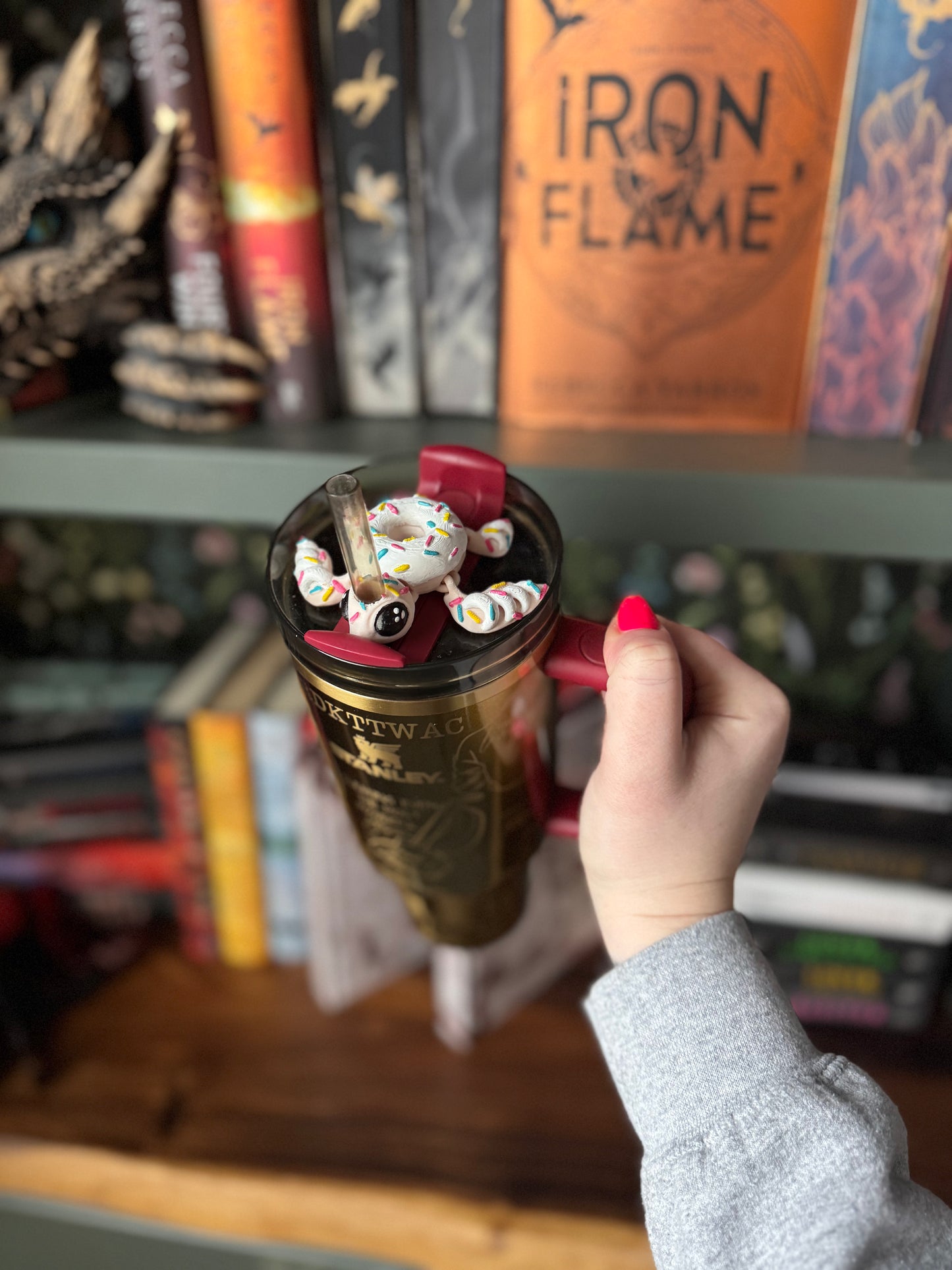 Donurtle Straw Topper