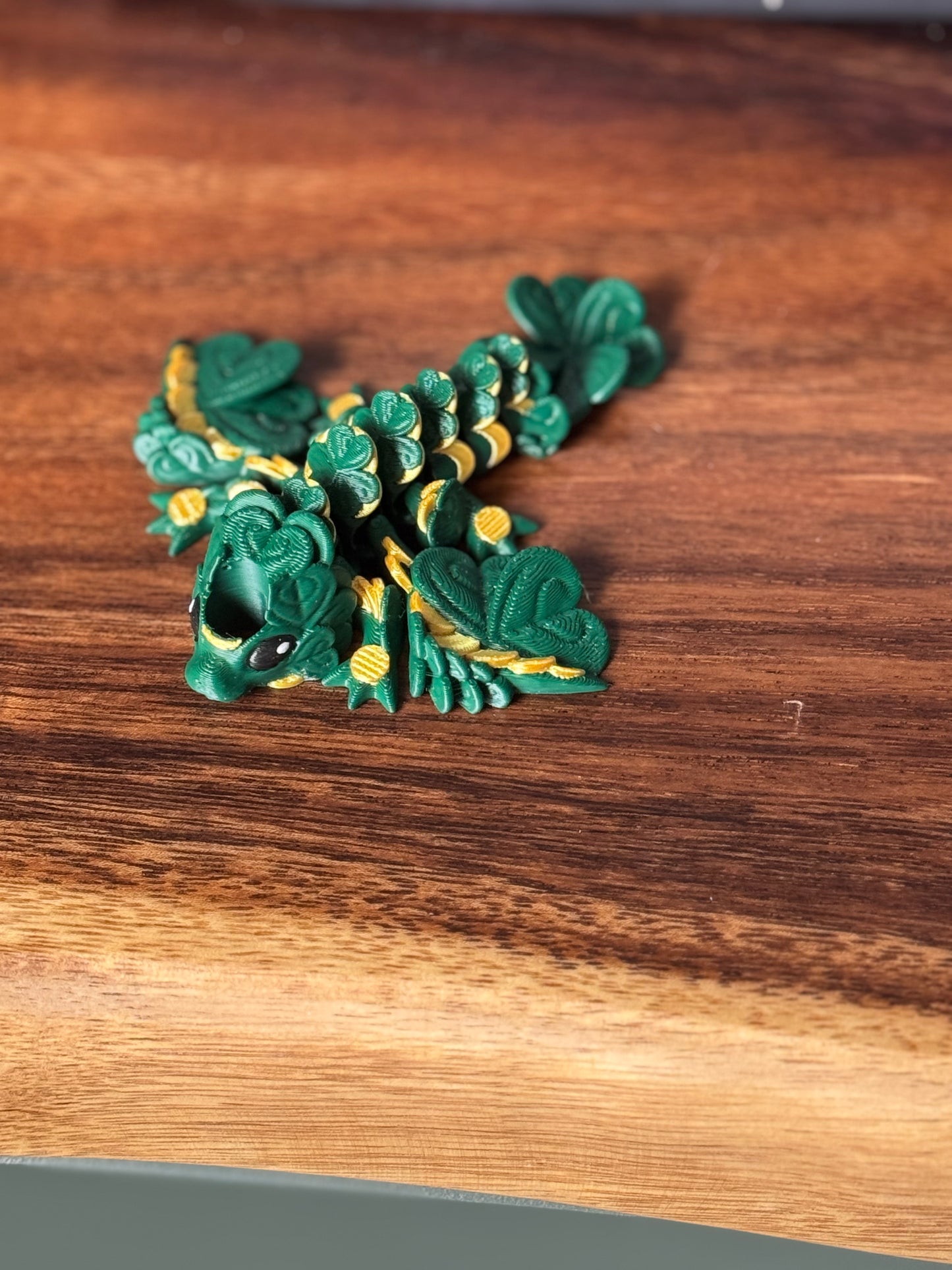 Baby Clover Dragon Straw Topper