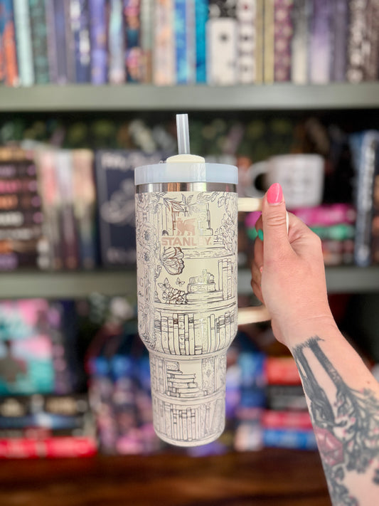 Reading Is Dreaming Tumbler