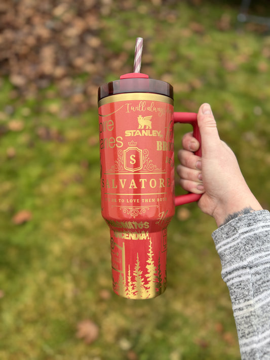 Vampire Inspired Tumbler