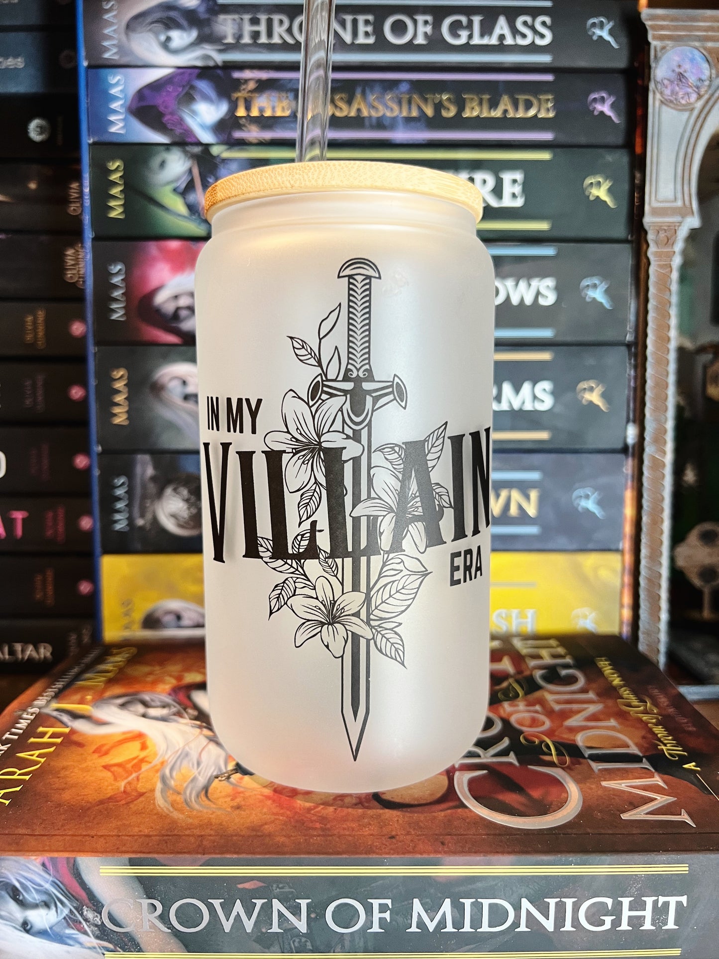 Villain Era Beer Can Glass