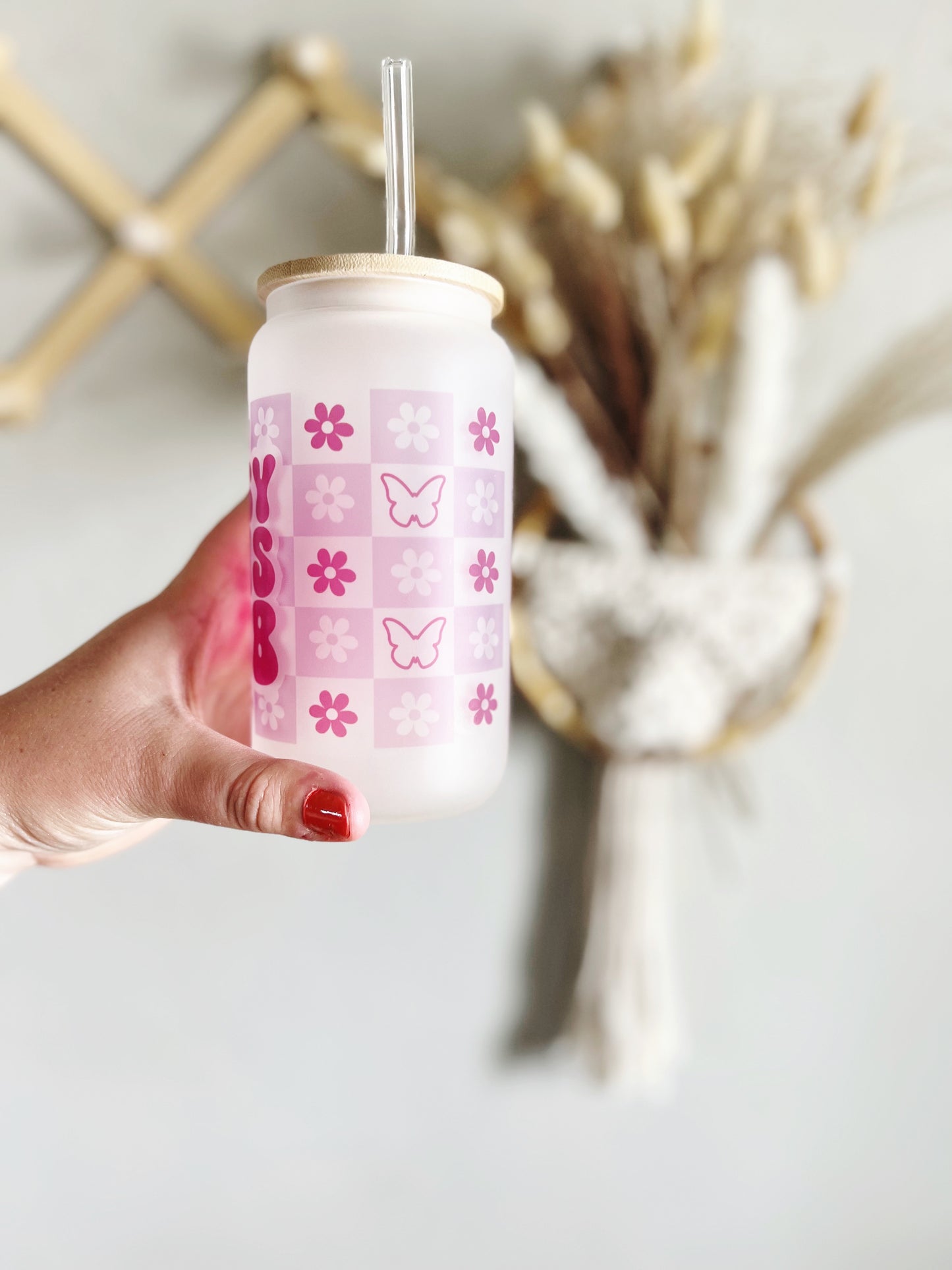 Sassy Moms Club Beer Can Glass