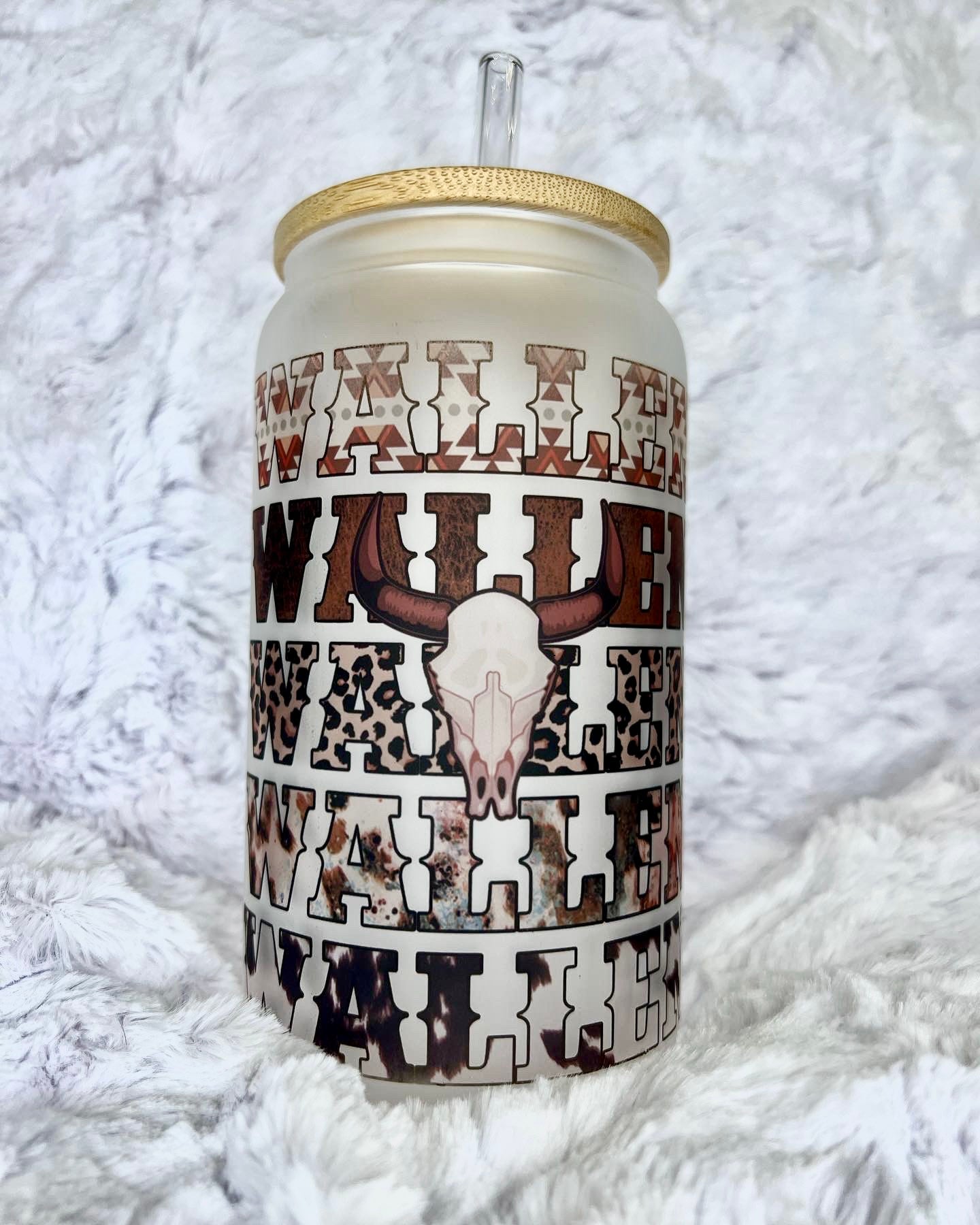 Wallen Beer Can Glass