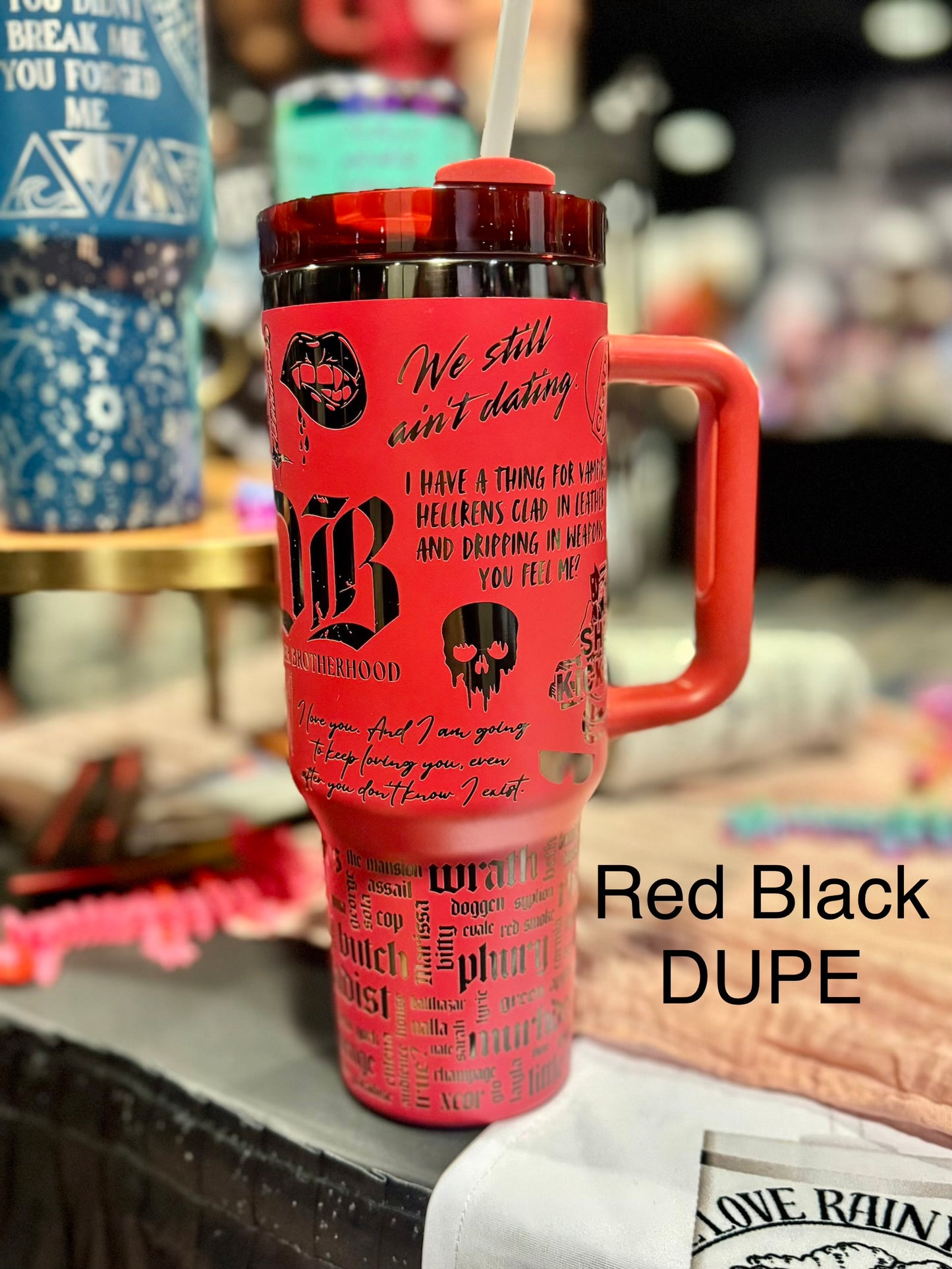 Web of Silence Officially Licensed Tumbler