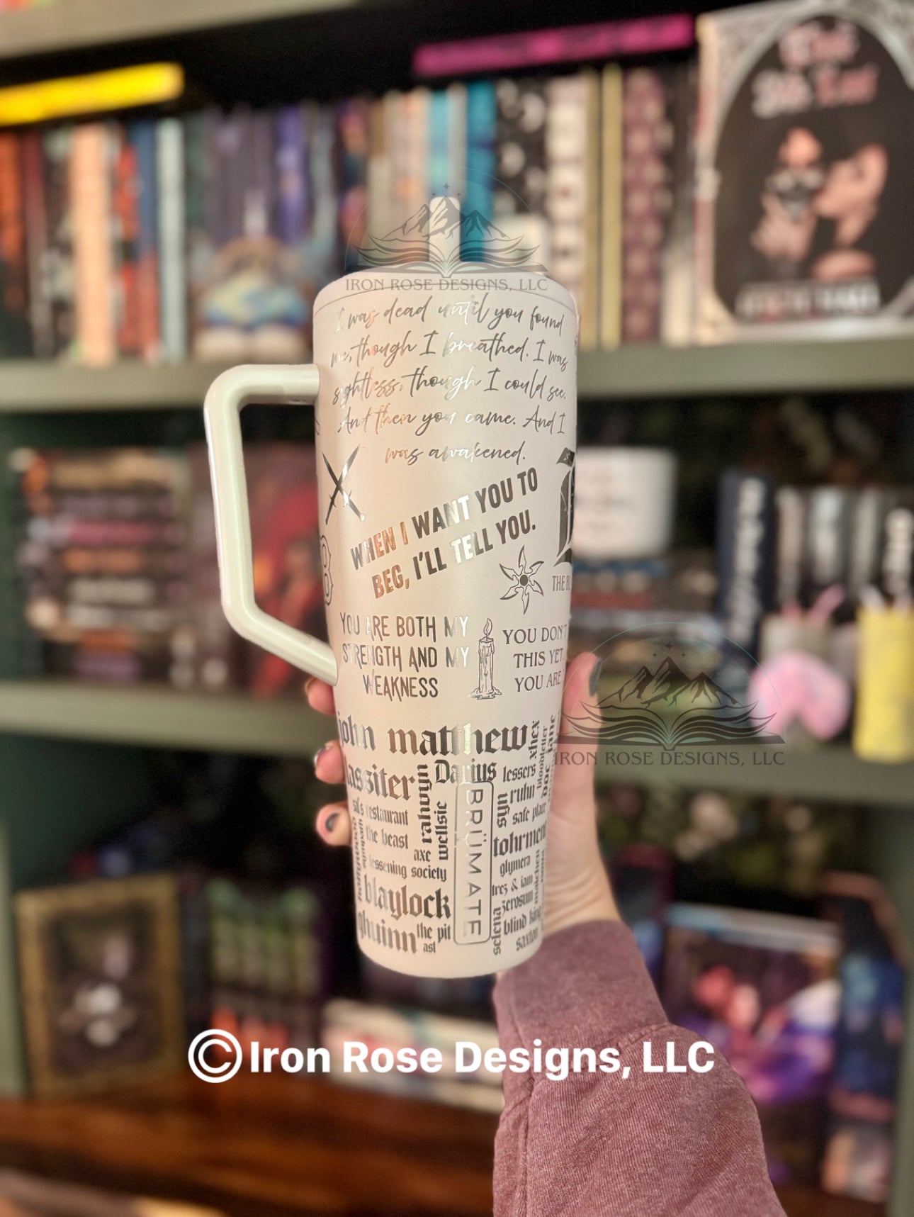 Black Dagger Brotherhood Licensed Tumbler