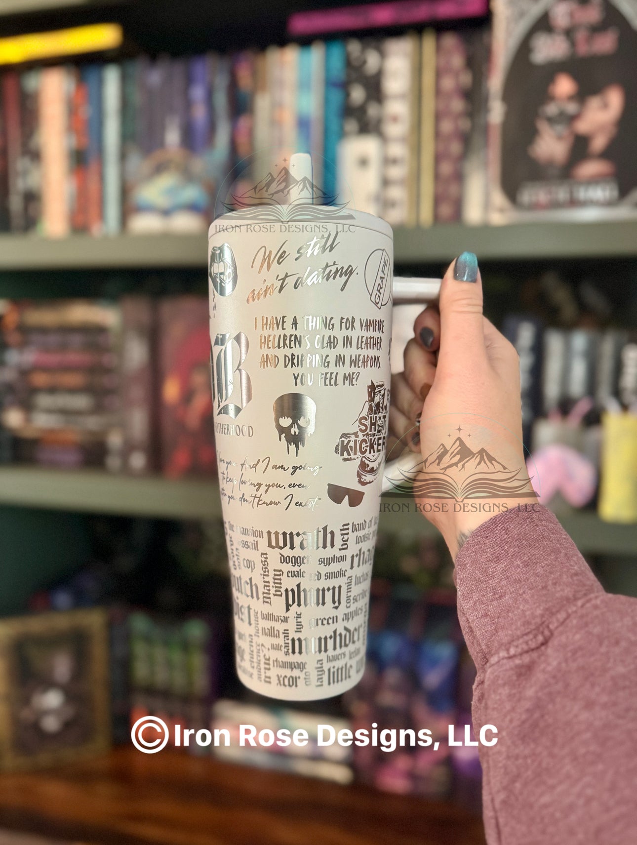 Black Dagger Brotherhood Licensed Tumbler