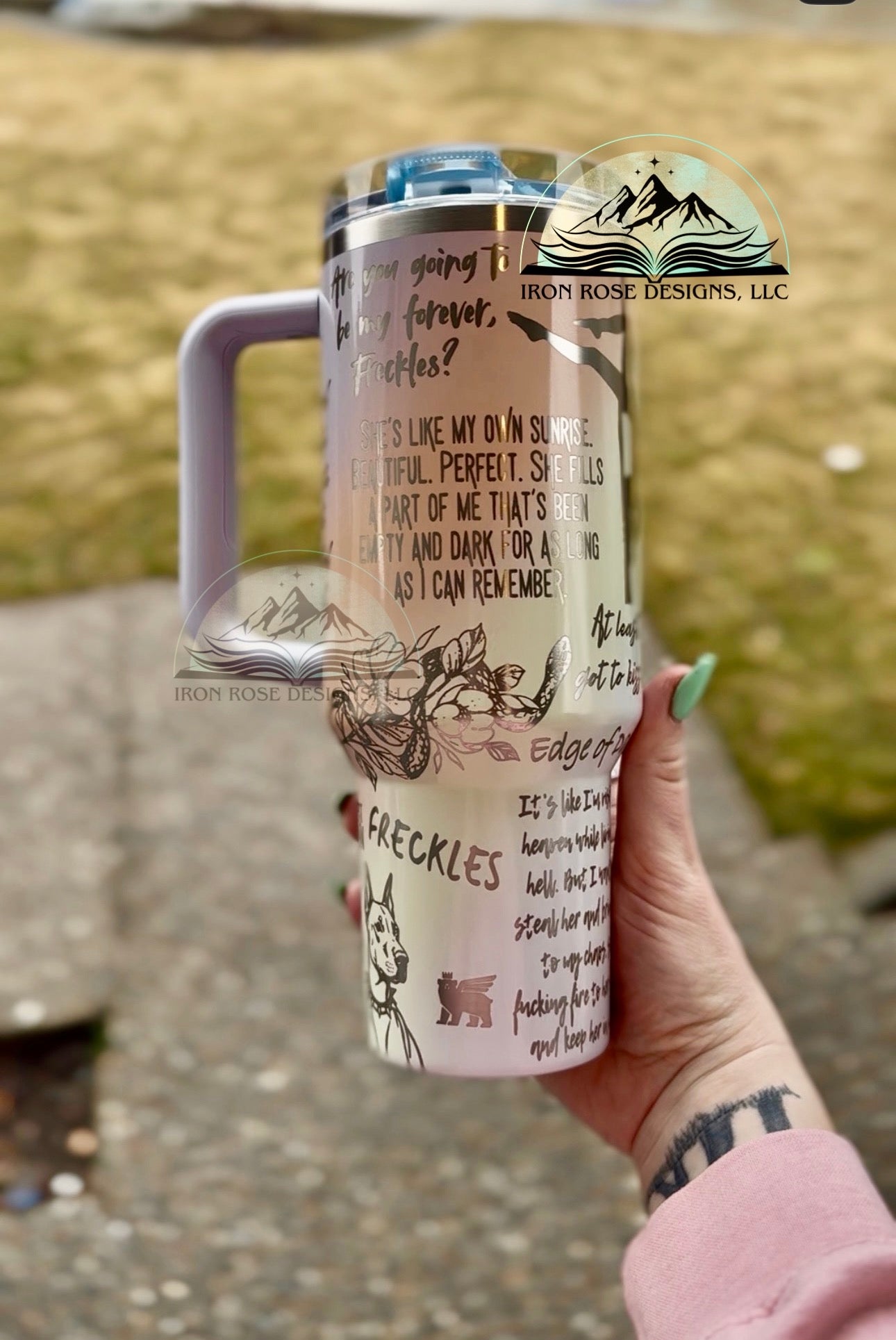 Edge of Darkness Officially Licensed Tumbler