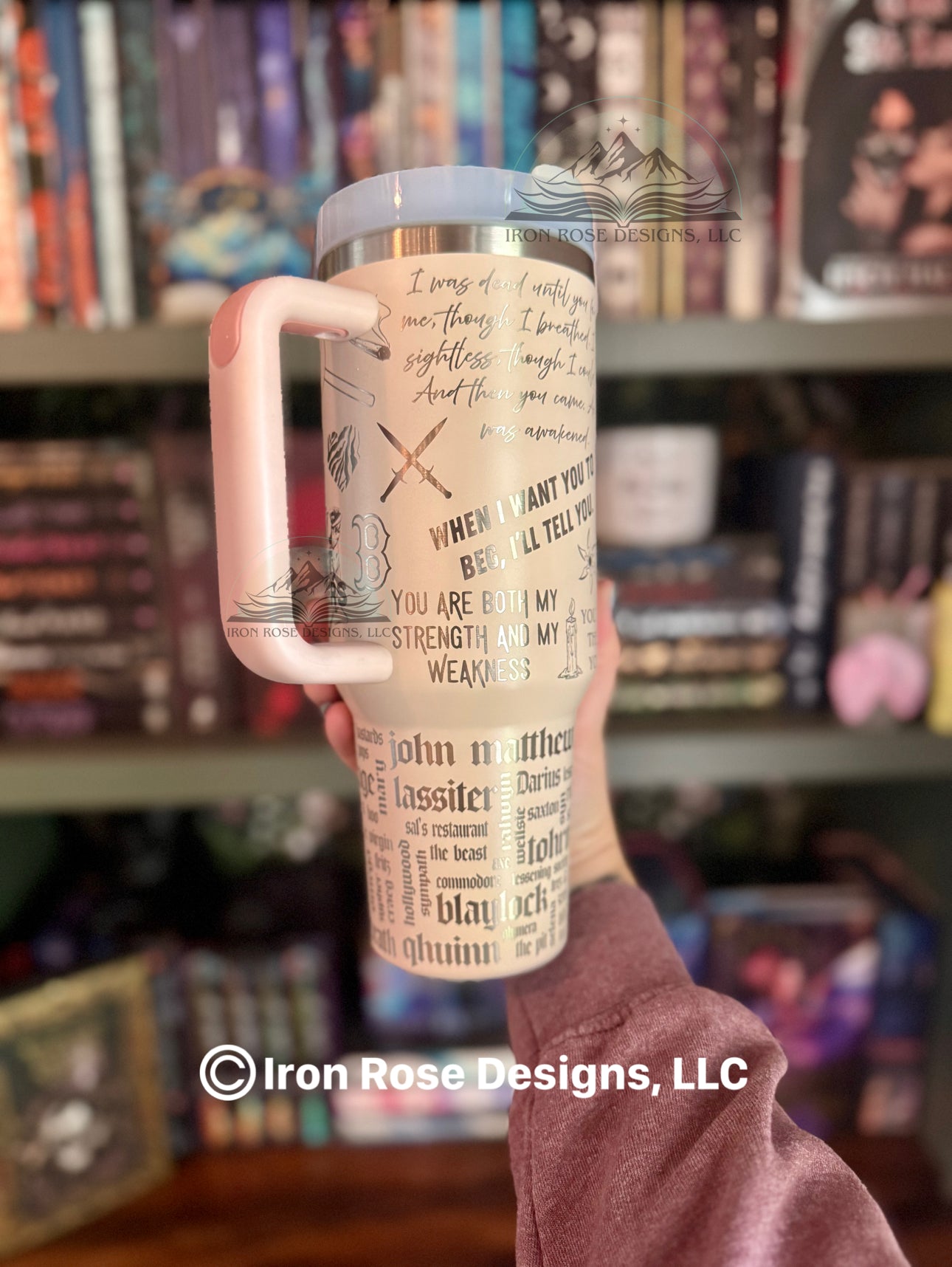 Black Dagger Brotherhood Licensed Tumbler