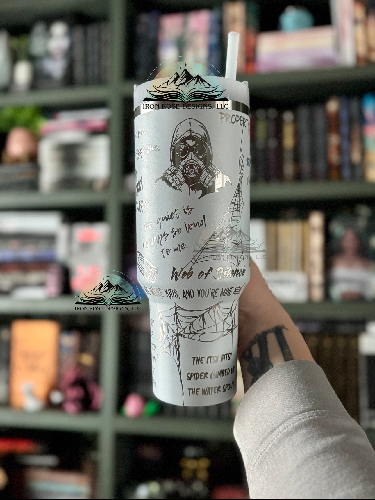 Web of Silence Officially Licensed Tumbler
