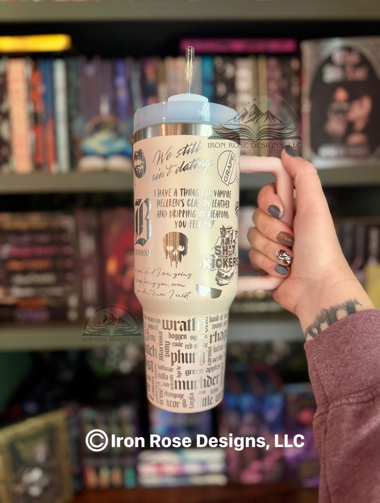 Black Dagger Brotherhood Licensed Tumbler