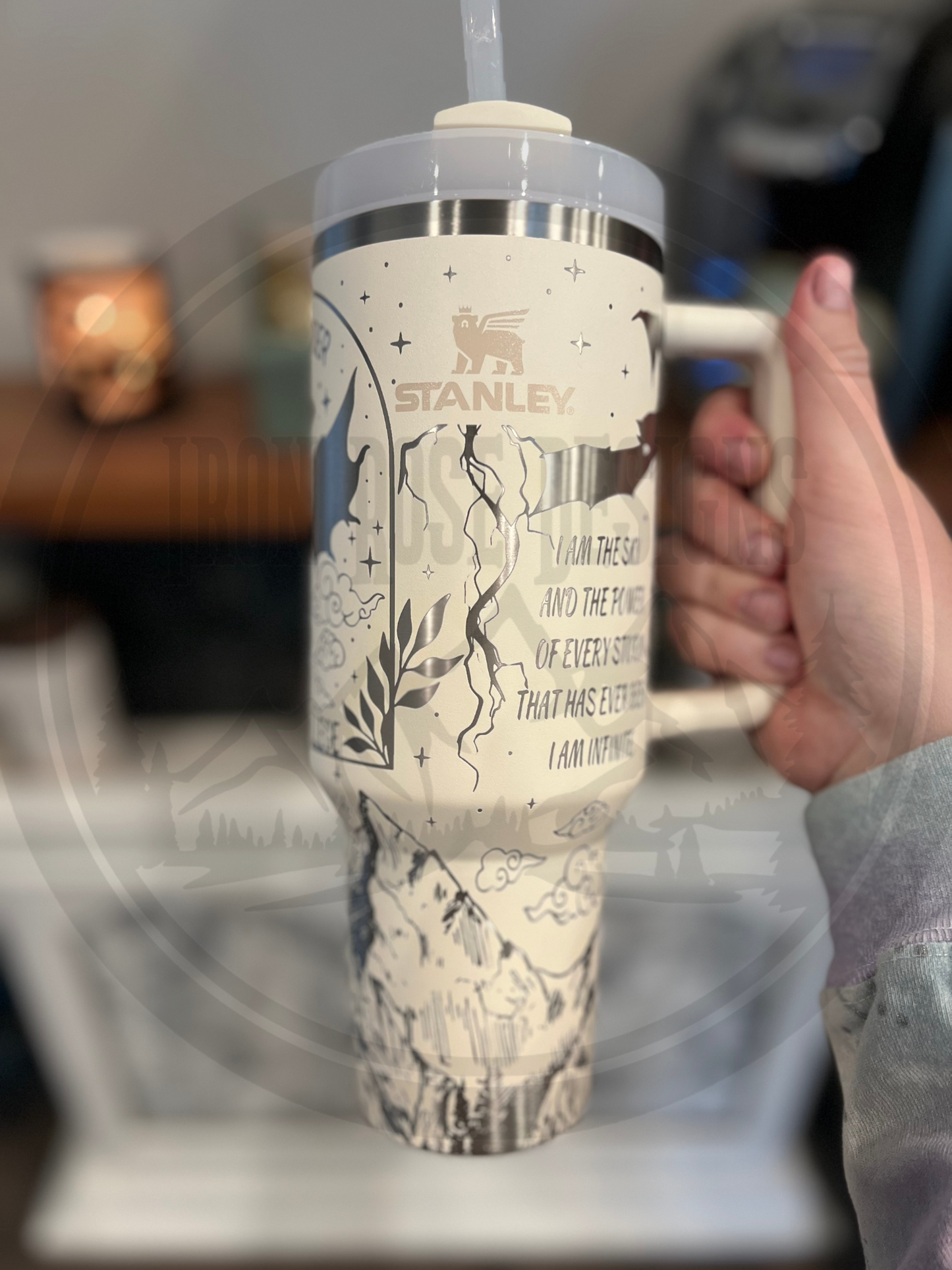 Stitches and Four Leaf Clovers-Tumbler – RAAN Designs