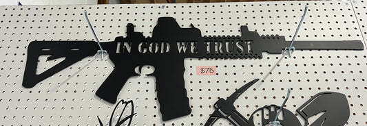 In God We Trust Sign